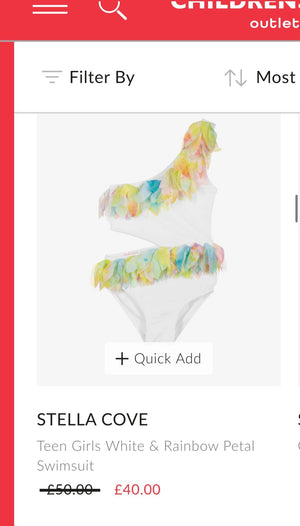 Stella Cove Swimsuit | 8 yrs ( RRP £40-£50 new ) KindFolk