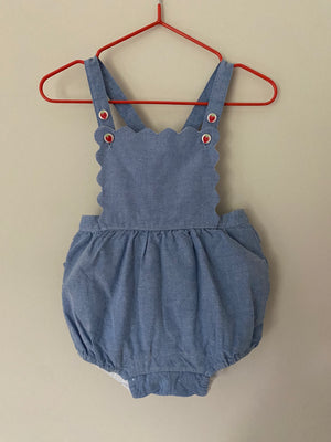 Janie + Jack Romper | 6-12 mths (small fit) preloved KindFolk