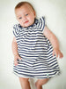 Lilly + Sid Striped Dress / Girls Age 3-6 Months KindFolk