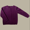 Knot Cardigan  | Burgundy 5 yrs ( age 4 recommended) new with tags