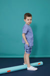 Lilly + Sid Reversible Short-Sleeved Shirt /4-5 years (nwt) KindFolk