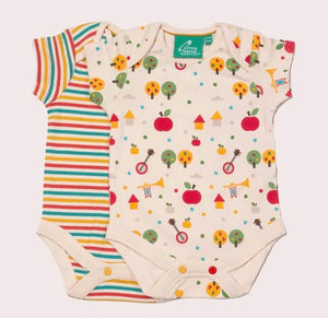 Little Green Radicals Vest Set | 3-6 mths KindFolk