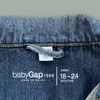 Gap Denim Jacket / Girls/ Boys 18-24 months (preloved)