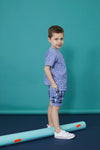 Lilly + Sid Reversible Short-Sleeved Shirt / 2-3 Years KindFolk