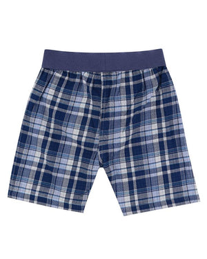 SS Lilly + Sid Reverse Check Shorts / Boys Age 7-8 KindFolk